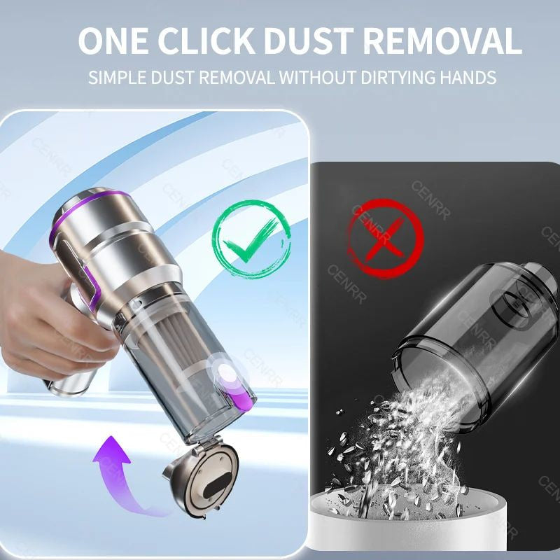 Relyvex™ 4-in-1 Car Vacuum Cleaner